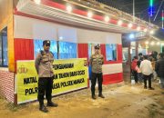 Polsek Mamasa Laksanakan Pengamanan Natal 2024 dan Tahun Baru 2025 di Lokasi Wisata Desa Tondokbakaru