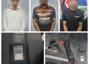 Satres Narkoba Polres Bone Amankan 3 Pelaku Penyalahgunaan Sabu, 1 Orang DPO