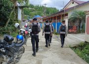 Sat Samapta Polres Mamasa Laksanakan Patroli Jalan Kaki untuk Jaga Keamanan Wilayah Hukum Polres Mamasa