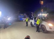 Satlantas Polres Mamasa Gelar Patroli Blue Light untuk Jaga Kamtibmas