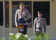 Polres Majene Gelar Upacara Serah Terima Jabatan, Beberapa Pejabat Alami Pergeseran Jabatan