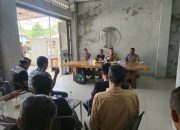 Kapolres Bone Dan Kasat Lantas Coffee Morning Bareng Wartawan