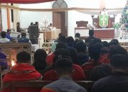 Polsek Pana Polres Mamasa Pastikan Pengamanan dan Kegiatan Kamtibmas dalam Penutupan Perayaan Natal PPGTM Klasis Nosu 2