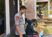 Bhabinkamtibmas Polsek Polres Mamasa Sumarorong Himbau Warga Waspada Cuaca Ekstrem dan Jaga Keamanan Lingkungan