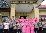 Usai Kunjungan Kerja di Polsek Camba, Kapolres Maros Lanjut ke Polsek Mallawa