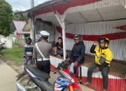 Satuan Lalu Lintas Polres Mamasa Laksanakan Sosialisasi Undang-Undang Tentang Lalu Lintas Kepada Masyarakat