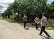 Personel Polsek Sumarorong Laksanakan Patroli Jalan Kaki untuk Tingkatkan Keamanan dan Kenyamanan Masyarakat