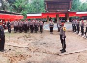 Polres Tator Beri Penghormatan Terakhir Anggota Polri Yang Telah Meninggal