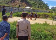 Bhabinkamtibmas Polsek Aralle Polres Mamasa Amankan Perayaan Natal PPGTM Klasis Salutambun