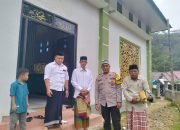 Bhabinkamtibmas Polsek Mambi Laksanakan Pengamanan Shalat Jum’at di Desa Bujung Manurung