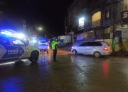 Jaga Kamtibmas di Malam Hari, Personel Satlantas Polres Mamasa Laksanakan Patroli Blue Light