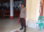 Personel Polsek Mamasa Laksanakan Patroli dan Pengamanan di Tempat Ibadah