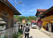 Personel Sat Samapta Polres Mamasa Gelar Patroli Jalan Kaki untuk Jaga Kamtibmas