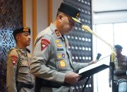 Pimpin Pelantikan Karo Log dan Dir Pamobvit, Kapolda Sulbar Harapkan Sinergi dan Dedikasi Tinggi untuk Tingkatkan Kinerja Polda