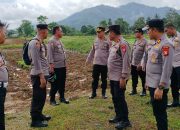 Siap Dukung Program Ketahanan Pangan Nasional, Kapolres Palopo Cek Pengerjaan Lahan