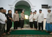 Kapolres Palopo Pimpin Road Show Mangiruk Kopi Shalawat di Masjid Nurul Haq