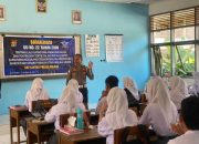 Satlantas Polres Majene Sosialisasikan UU Tentang Lalu Lintas dan Angkutan Jalan di SMA Negeri 1 Majene
