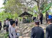 Wakapolres Majene Pimpin Upacara Pemakaman AKBP Purn. Abdul Aziz Padda