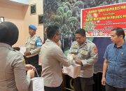 Ramah Tamah Kapolres Pinrang Dalam Rangka Natal Bersama di Polres Pinrang