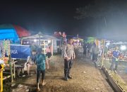 Personel Polsek Mambi Lakukan Pemantauan dan Monitoring Pasar Malam di Mambi