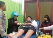 Personel Polsek Mamasa turun langsung pada TKP Kecelakaan Tunggal di Desa Rambusaratu
