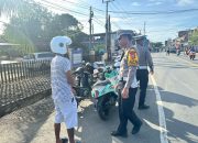 Satlantas Polres Luwu Gencarkan Commander Wish Pagi, Edukasi dan Penindakan Lalu Lintas