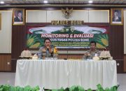Dukung Program Nasional, Kapolres Bone Pimpin Monev Gugus Tugas Dalam Rangka Penanaman Jagung Serentak