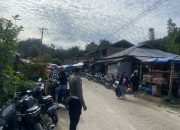 Satlantas Polres Mamasa Laksanakan Pamturlalin di Pasar Malabo untuk Jaga Kelancaran Lalu Lintas