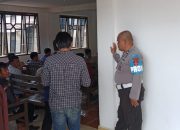 Polsek Tabulahan Lakukan Pengamanan Ibadah di Gereja Rante Lakahang