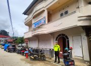 Satlantas Polres Mamasa Lakukan Patroli di Tempat Ibadah Hari Minggu