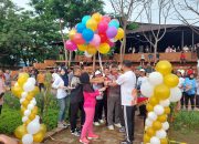 Kapolres Gowa Hadiri Peresmian Jogging Track Lapangan Syech Yusuf oleh Menteri Pertanian RI