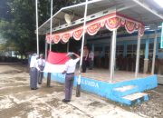 Bhabinkamtibmas Polres Majene Jadi Pembina Upacara di SMA 1 Malunda: Tekankan Keselamatan Berlalu Lintas dan Disiplin Siswa