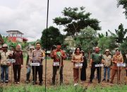 Dukung Program Ketahanan Pangan, Polres Tator Gelar Penanaman Jagung