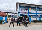 Pastikan Kamtibmas Kondusif Sat Samapta Polres Mamasa Patroli Jalan Kaki