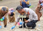 Polres Majene Gelar Penanaman Jagung Serentak Satu Juta Hektar dalam Rangka Ketahanan Pangan Nasional