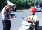 Satlantas Polres Majene Gelar Operasi Rutin untuk Tekan Pelanggaran Lalu Lintas