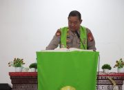 Gelar Minggu Kasih, Kasat Samapta Kunjungi Gereja Toraja Jemaat Tandung Ajak Jemaat Dukung Ketahanan Pangan