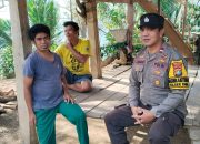 Bhabinkamtibmas Polsek Pana Lakukan Sambang dan Monitoring di Desa Binaan