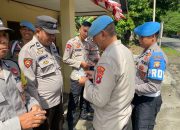 Tingkatkan Disiplin, Si Propam Polres Majene Gelar Gaktiblin di Polsubsektor Tubo Sendana