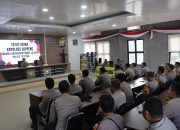 Tatap Muka Dengan Para Bhabinkamtibmas, AKBP Aditya : Lakukan Deteksi Dini Potensi Gangguan Kamtibmas