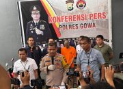 Kapolres Gowa Gelar Press Release Pengungkapan Kasus Persetubuhan Anak di Bawah Umur
