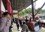 Polres Mamasa Laksanakan Pengamanan Aksi Unjuk Rasa Oleh Aliansi Masyarakat Mamasa Bersatu