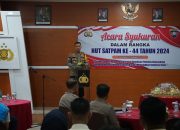 Syukuran HUT Satpam Ke-44, Ini Pesan Kapolres Maros