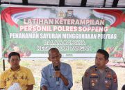 Dukung Ketahanan Pangan, Polres Soppeng Laksanakam Sosialisasi Penanaman Tanamanan Melalui Polybag