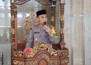 Kapolres Soppeng Laksanakan Safari Jum’at di Masjid Raudhatul Muttaqin