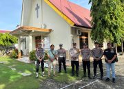 Polres Majene Gelar Patroli dan Pengamanan di Gereja untuk Jaga Kenyamanan Ibadah