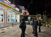 Personel Sat Samapta Polres Mamasa Laksanakan Patroli Malam Guna Mencegah Tindak Kejahatan Pada Malam Hari