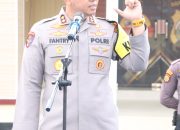 Kapolres Sidrap Pimpin Apel Pagi Pasca Libur Panjang, Tekankan Kedisiplinan