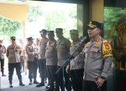Jamin Pelayanan Terbaik Pasca Libur Panjang, Polres Maros Cek Kesigapan Personel