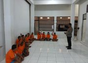 Beri Motivasi Tahanan, Polres Tator Rutin Gelar Binrohtal